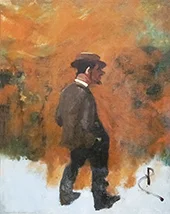 Portrait of Henri de Toulouse Lautrec at Nineteen By Rene Princeteau