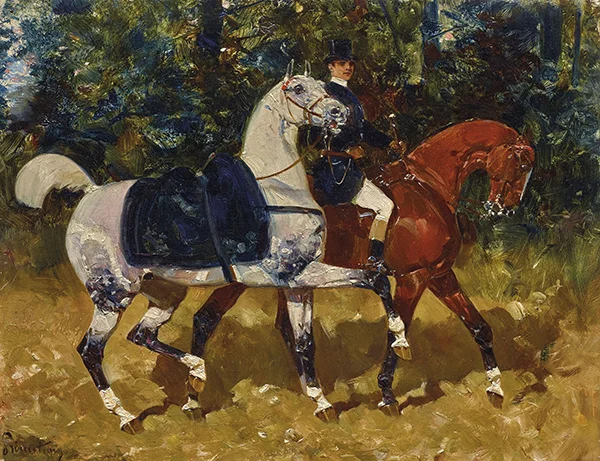 The Walk By Rene Princeteau