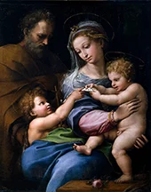 Madonna of the Rose By Raphael