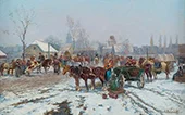 At the Market By Antoni Piotrowski