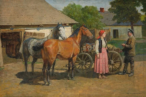 Horse Stable By Antoni Piotrowski