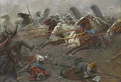 Hussaries on the Attack 1918 By Antoni Piotrowski