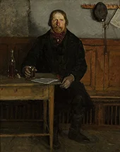 In a Tavern 1877 By Antoni Piotrowski