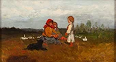 Mali Pastuszkowie 1876 By Antoni Piotrowski