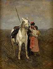 The Farewell 1885 By Antoni Piotrowski