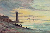 Honfleur 1929 By Maximilien Luce