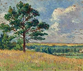 Landscape near Mereville 1905 By Maximilien Luce