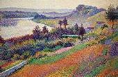 The Seine River By Maximilien Luce