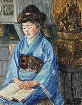 Japanese Woman 1910 By Alma del Banco