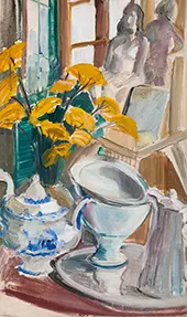 Studio Still Life c1918 By Alma del Banco