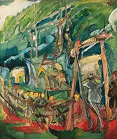 Summer Theatre c1918 By Alma del Banco