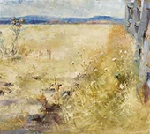 Plough Land in Summer By Jane Price