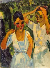 Sunlight 1921 By Max Pechstein