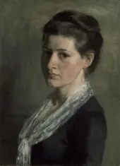 Study of a Head c1893 By Elizabeth Coffin
