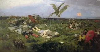 After Prince Igor's Battle 1880 By Viktor Vasnetsov