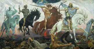 The Four Horsemen of the Apocalypse 1887 By Viktor Vasnetsov