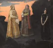 Three Princesses of the Underground Kingdom 1879 By Viktor Vasnetsov