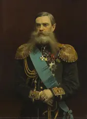 Portrait of Count Frederick Maurice van Heiden By Ivan Kramskoy