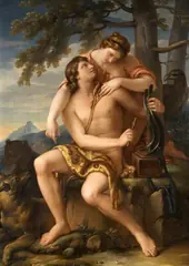 Apollo and Artemis By Gavin Hamilton