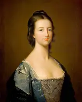 Elizabeth Gunning Duchess of Hamilton Later Duchess of Argyll By Gavin Hamilton