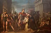 Hector's Farewell to Andromache By Gavin Hamilton