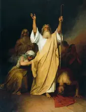 Moses Praying By Ivan Kramskoy