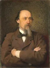 N A Nekrasov By Ivan Kramskoy