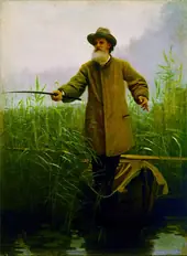 Poet Apollon Maikov By Ivan Kramskoy