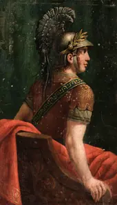 Seated Roman Soldier c1770 By Gavin Hamilton
