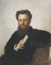 Portrait of Art Critic and Historian Adrian Prakhov By Ivan Kramskoy