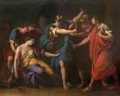 The Death of Lucretia By Gavin Hamilton