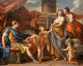 Venus Presenting Helen to Paris By Gavin Hamilton