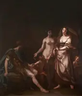 Venus Ushering Paris to Helen By Gavin Hamilton