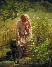 The Beekeper By Ivan Kramskoy
