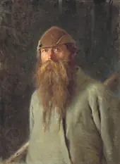 Woodsman By Ivan Kramskoy