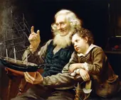 A Story of the Sea 1883 By John George Brown