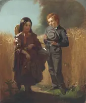 Coming Thro The Rye By John George Brown