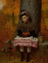School Bound 1873 By John George Brown