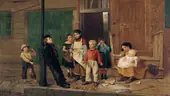The Bully of the Neighbourhood 1886 By John George Brown