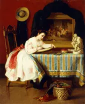 The Young Artist 1867 By John George Brown