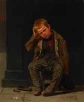 This Corner Don't Pay 1875 By John George Brown