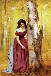 Thus Perish the Memory of Our Love 1865 By John George Brown