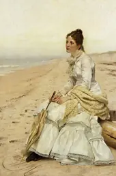 Waiting For William 1879 By John George Brown