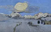 La Morte (Death) By Giovanni Segantini
