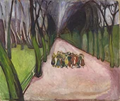 Children on the Street By Edvard Munch