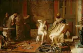 Female Slaves Presented to Octavian By Remy Cogghe