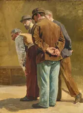 Joueurs de Boules By Remy Cogghe