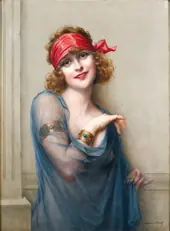 The Voile Bleu By Francois Martin-Kavel