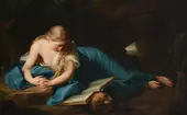 The Penitent Mary Magdalene By Achille Leonardi
