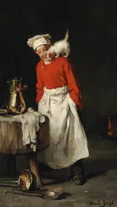 Taking a Break By Claude Joseph Bail